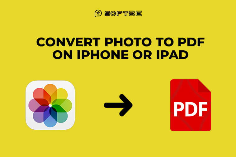 How to Convert Photo to PDF on iPhone iPad