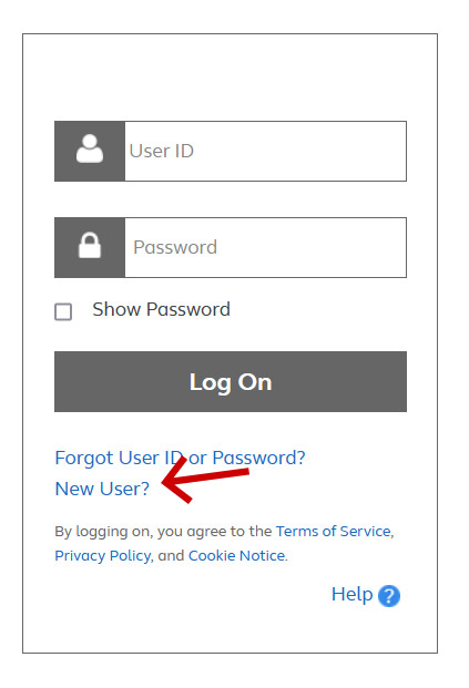 Register myhrcvs Account